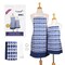 Crosscut Sewing Co.® Apron Sewing Project Kit - Easy DIY Sewing Project for Beginners with Fabric, Pattern & Video Tutorial
